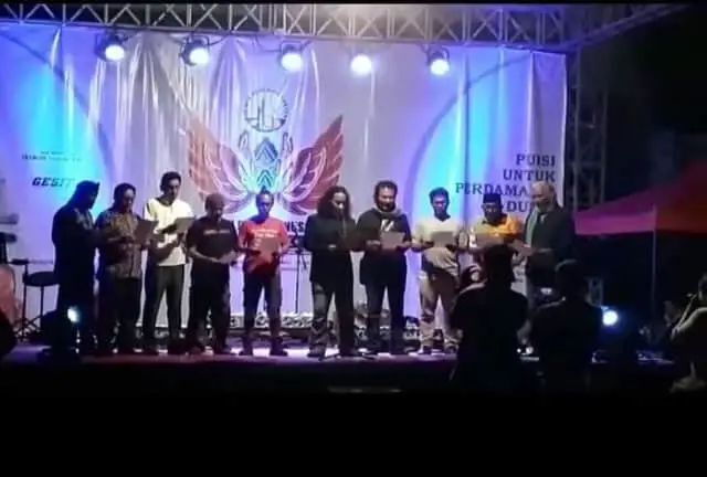 Dari Taman Budaya Banten, PPN X 2017 Gelorakan Perdamaian Dunia untuk Palestina Dari Taman Budaya Banten, PPN X 2017 Gelorakan Perdamaian Dunia untuk Palestina