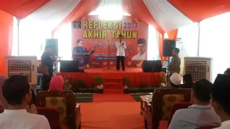 Apoy Wali Band Meriahkan Acara Refleksi Akhir Tahun di Rutan Rangkasbitung