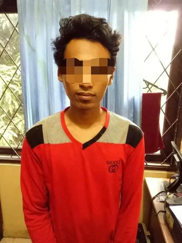 Polsek Karawaci Ciduk Pemuda Pemakai Sabu Polsek Karawaci Ciduk Pemuda Pemakai Sabu