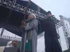 Ahmad Dhani Nyanyikan Lagu Aksi Bela Islam di Reuni 212