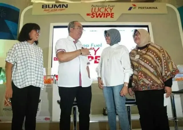 Pengundian Program ‘Pertamina Fuel Lucky Swipe’ Banjir Hadiah Diikuti Lebih dari 100 Ribu Pelanggan Pengundian Program ‘Pertamina Fuel Lucky Swipe’ Banjir Hadiah Diikuti Lebih dari 100 Ribu Pelanggan