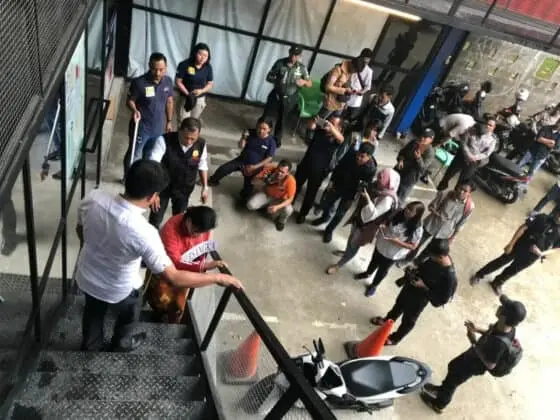 Polres Tangerang Selatan Gelar Rekonstruksi Adegan Yuni Sembelih Bayi