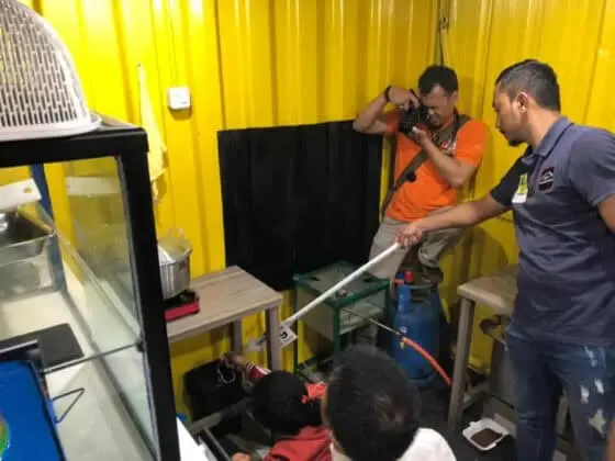 Polres Tangerang Selatan Gelar Rekonstruksi Adegan Yuni Sembelih Bayi