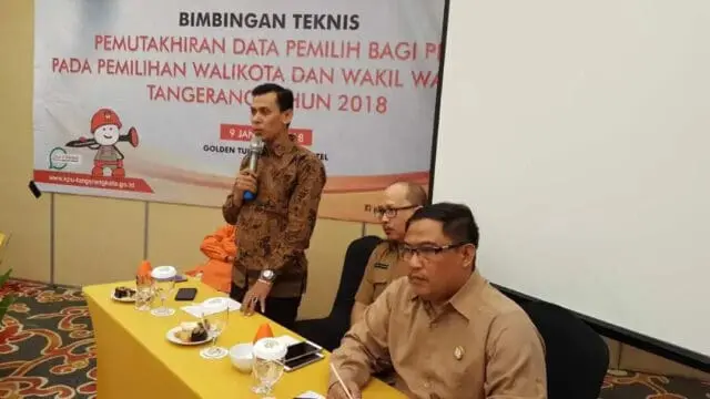 Penyelenggara Pilkada Kota Tangerang Harus Teliti dan Akurat Dalam Pendataan Pemilih Penyelenggara Pilkada Kota Tangerang Harus Teliti dan Akurat Dalam Pendataan Pemilih