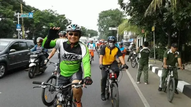 Jalin Silaturahmi, Polsek Batuceper Rangkul Tiga Pilar Gowes Sepeda Santai Jalin Silaturahmi, Polsek Batuceper Rangkul Tiga Pilar Gowes Sepeda Santai