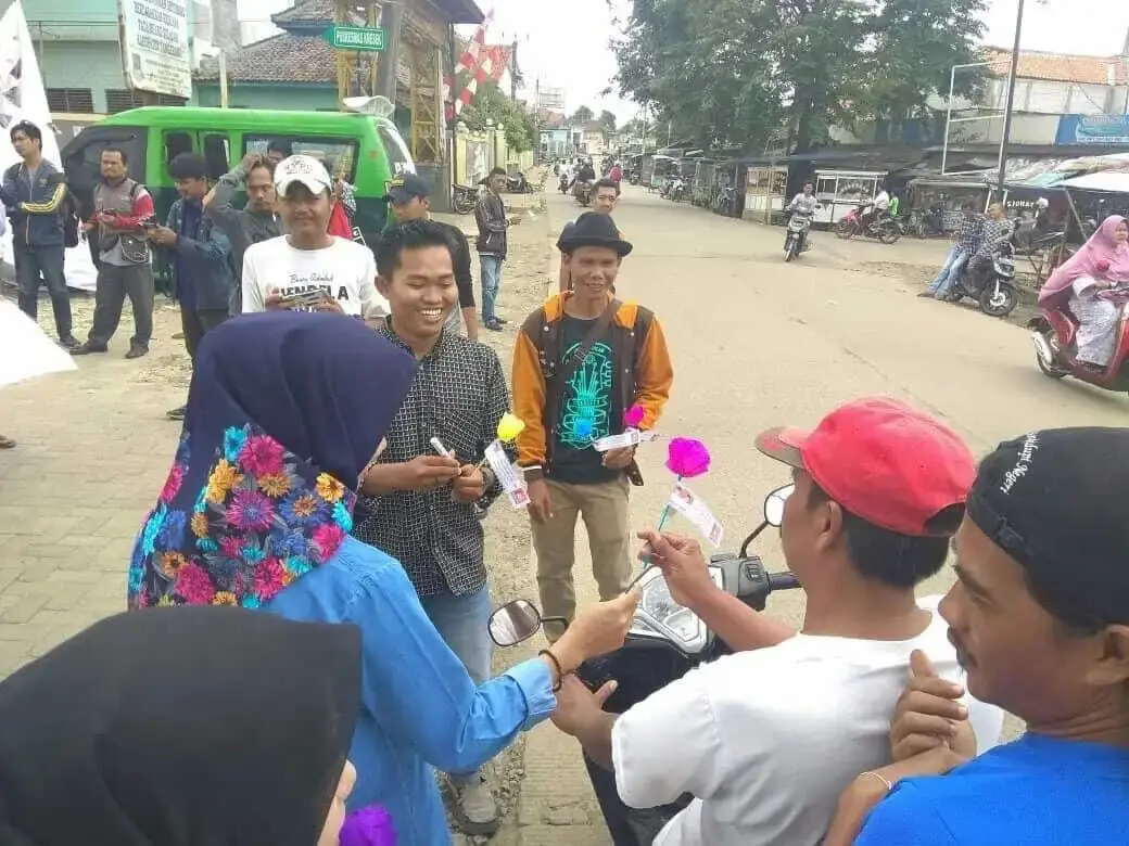Posraya Indonesia Kecamatan Kresek Tangerang Kembali Gelar Aksi Dukung Zaki-Ombi