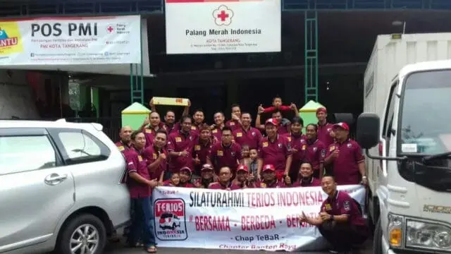 Terios Chapter Banten Raya Awali Program 2018 dengan Donor Darah Terios Chapter Banten Raya Awali Program 2018 dengan Donor Darah