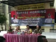 Bersama Kapolres Tangerang Selatan, Polsek Kelapa Dua Gelar Coffee Morning Bersama Kapolres Tangerang Selatan, Polsek Kelapa Dua Gelar Coffee Morning