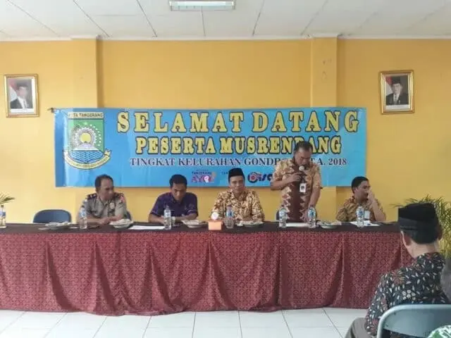 Anggota DPRD Kota Tangerang Tampung Aspirasi Musrenbang Kelurahan Gondrong Anggota DPRD Kota Tangerang Tampung Aspirasi Musrenbang Kelurahan Gondrong