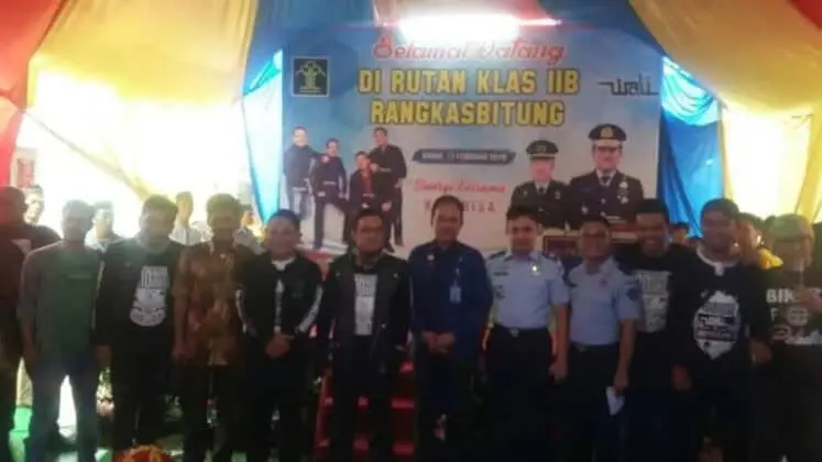 Rutan Rangkasbitung Resmikan Barbershop dan Tailor Bersama Wali Band