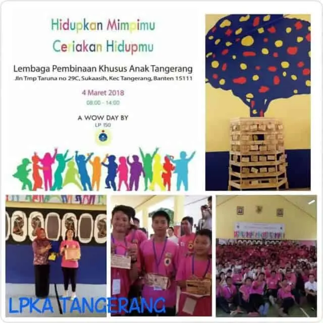 Menggali Energi Positif dan Potensi Anak Binaan LPKA Tangerang Menggali Energi Positif dan Potensi Anak Binaan LPKA Tangerang