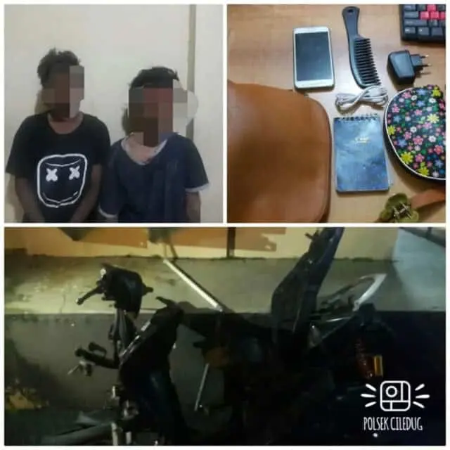 Dua Pelaku Kejahatan Pencurian dengan Kekerasan Diamankan Polsek Ciledug Dua Pelaku Kejahatan Pencurian dengan Kekerasan Diamankan Polsek Ciledug