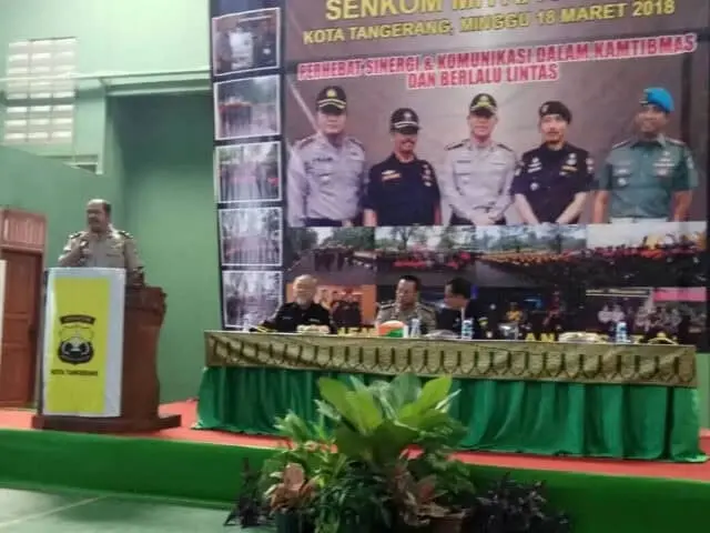 Kapolsek Karawaci Hadiri Diklat Kamtibmas dan Lalu Lintas Senkom Mitra Polri Kapolsek Karawaci Hadiri Diklat Kamtibmas dan Lalu Lintas Senkom Mitra Polri