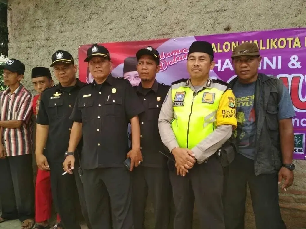 Polsek Batu Ceper Kawal Pengamanan Kampanye Calon Walikota