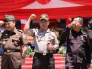 Kapolda Banten Beri Apresiasi Latihan Tripatra Sispam Kota Serang Kapolda Banten Beri Apresiasi Latihan Tripatra Sispam Kota Serang