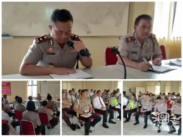 Kapolsek Ciledug Pimpin Anev Mingguan Kapolsek Ciledug Pimpin Anev Mingguan