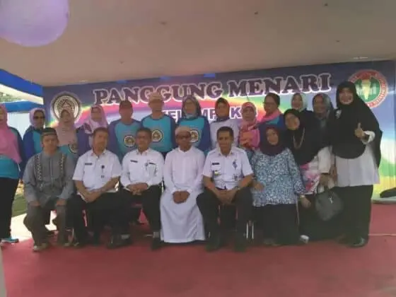 Antusias Ribuan Peserta Lomba Porseni Tingkat Paud dan TK Se-Kecamatan Karang Tengah Begitu Meriah