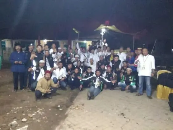 Ojek Online, Pangkalan, dan Sopir Angkot Bersatu Jalin Sinergitas Menggelar Tabligh Akbar Isra Mi'raj di Poris Plawad