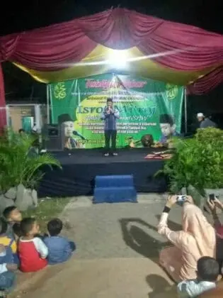 Ojek Online, Pangkalan, dan Sopir Angkot Bersatu Jalin Sinergitas Menggelar Tabligh Akbar Isra Mi'raj di Poris Plawad