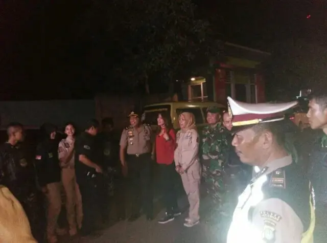 Gelar Operasi Cipta Kondisi, Polsek Jatiuwung Amankan Sajam, Miras dan Kendaraan Roda Dua Tanpa Surat-surat