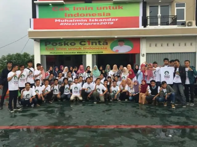Posko Cinta Diresmikan di Banten, Cak Imin Belum Tau Berpasangan Dengan Siapa?