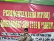 Polsek Karawaci Gelar Peringatan Isra Mi’raj Nabi Muhammad SAW 1439 H Polsek Karawaci Gelar Peringatan Isra Mi'raj Nabi Muhammad SAW 1439 H
