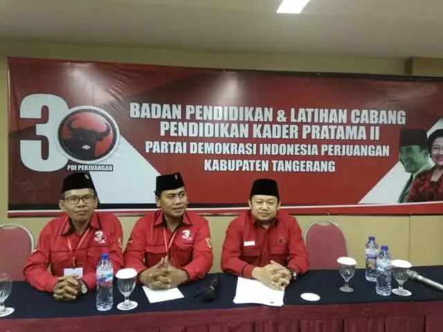 DPD PDI Perjuangan Kabupaten Tangerang Gelar Pendidikan Kader Pratama DPD PDI Perjuangan Kabupaten Tangerang Gelar Pendidikan Kader Pratama