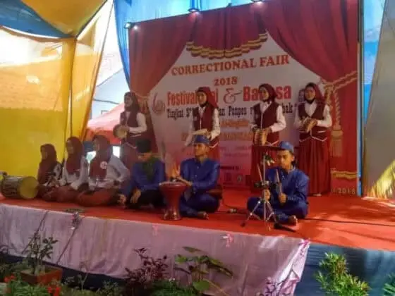 Ratusan Pelajar Se-Kabupaten Lebak Datangi Rutan Rangkasbitung