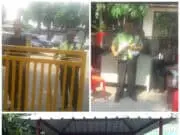 Polisi Perketat Pengamanan Bagi Masyarakat Yang Datang Ke Mapolsek Jatiuwung Polisi Perketat Pengamanan Bagi Masyarakat Yang Datang Ke Mapolsek Jatiuwung
