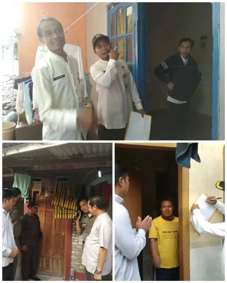 Upaya Tertib Kependudukan, Kelurahan Panunggangan Timur Gelar Operasi Yustisi