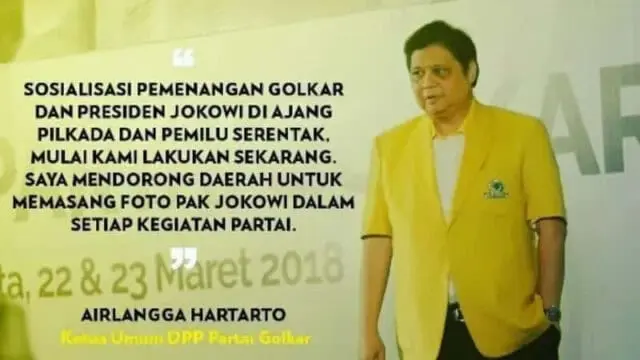 Golkar Kompak Mendukung Airlangga Hartarto CAWAPRES Joko Widodo Golkar Kompak Mendukung Airlangga Hartarto CAWAPRES Joko Widodo