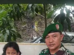Koramil 06/Jatiuwung Temukan Anak SD Yang Diduga Tersesat Dan Hilang