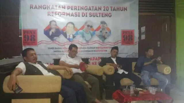 Peringati 20 Tahun Reformasi, Pena '98 Sulteng: Perkuat Persatuan Nasional Solusi Masa Depan Indonesia Peringati 20 Tahun Reformasi, Pena '98 Sulteng: Perkuat Persatuan Nasional Solusi Masa Depan Indonesia