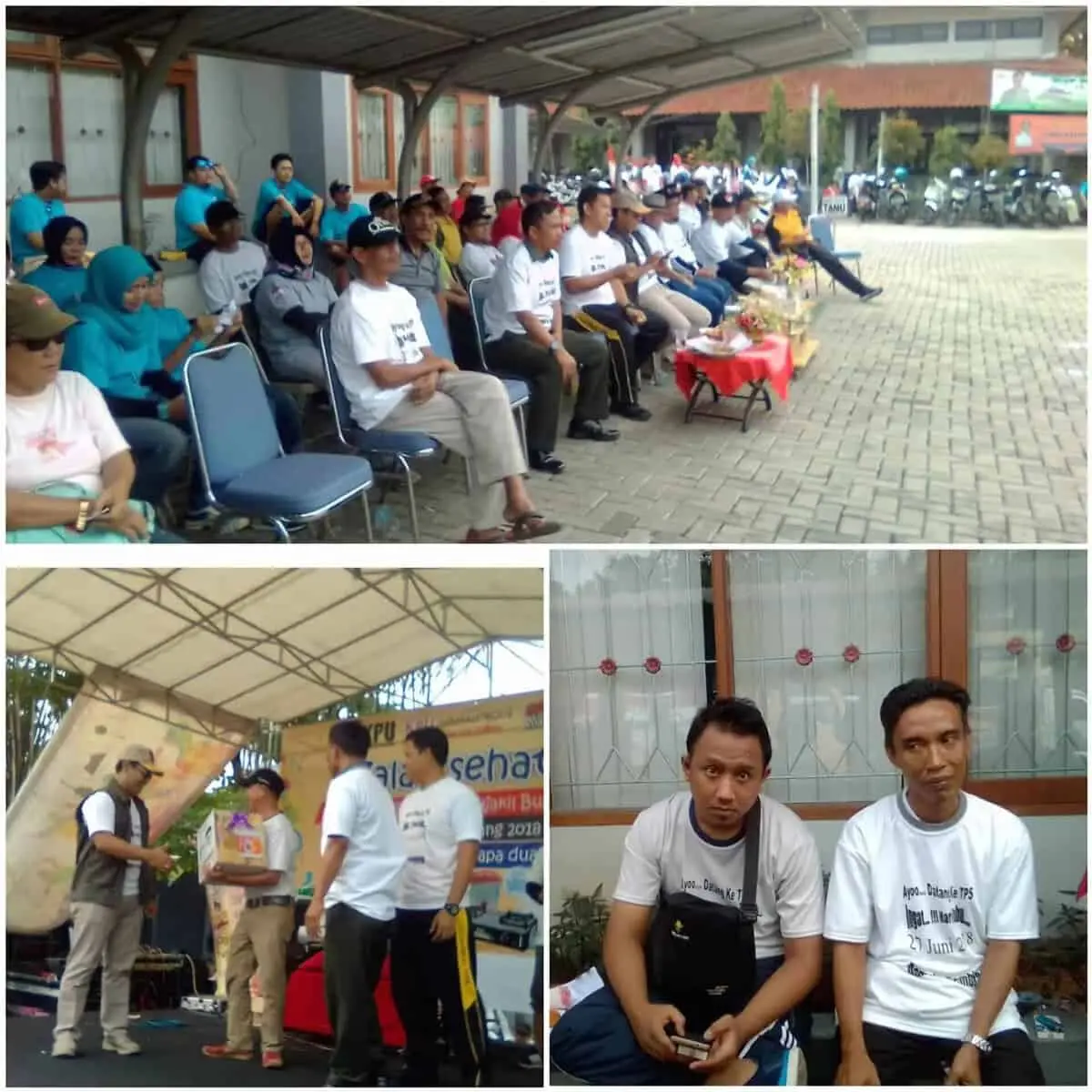 Muspika Kecamatan Kelapa Dua Gelar Acara Gerak Jalan Sehat Meriahkan Pilbub Kabupaten Tangerang