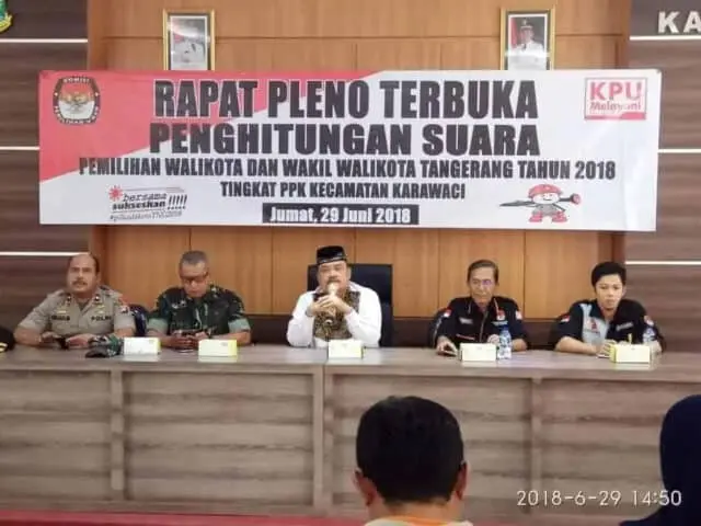 PPK Karawaci Gelar Rapat Pleno Terbuka Perhitungan Suara Pilkada Kota Tangerang PPK Karawaci Gelar Rapat Pleno Terbuka Perhitungan Suara Pilkada Kota Tangerang