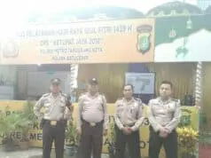 Pastikan Kesiapan Personil Pam Ops Ketupat Jaya Polsek Batu Ceper, AKP Sanija Lakukan Pengecekan