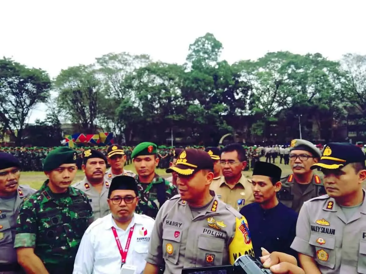 Polres Tangerang Kota Gelar Apel Pasukan Mantap Praja Pilkada 2018