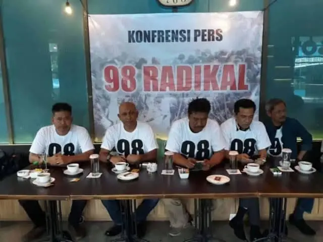 Aktivis 98 Nyatakan Sikap Tidak Dijual untuk Kepentingan Politik Praktis Aktivis 98 Nyatakan Sikap Tidak Dijual untuk Kepentingan Politik Praktis