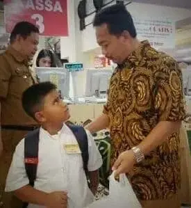 Bappeda Kota Tangerang Ajak Anak Yatim dan Dhu’afa Shopping Bareng di Supermarket