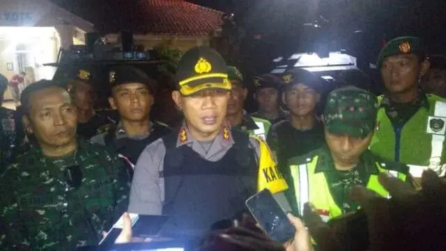 Patroli Gabungan, TNI-Polri Pastikan Pilwalkot Serang Aman Patroli Gabungan, TNI-Polri Pastikan Pilwalkot Serang Aman