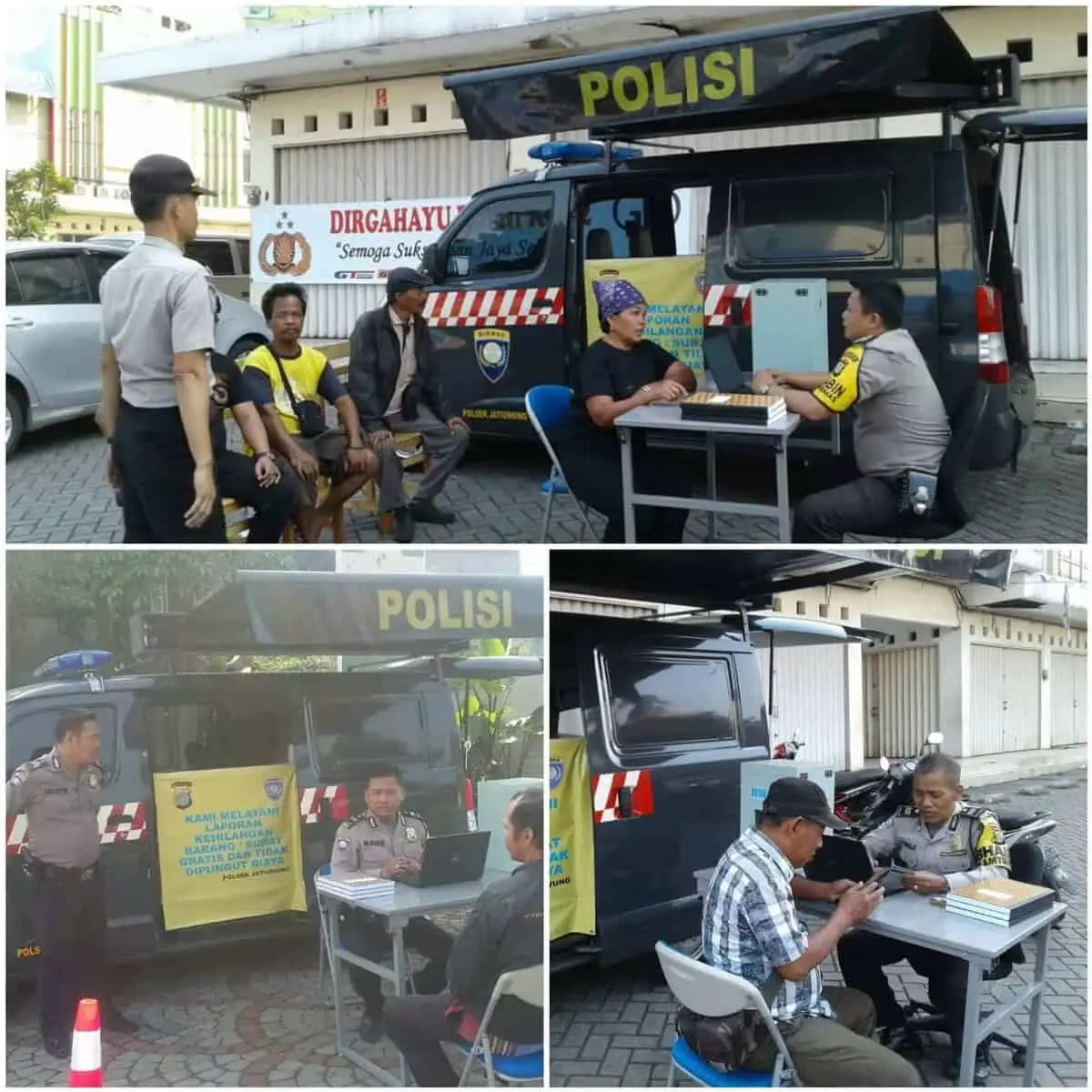 Berikan Pelayanan, Sat Binmas polsek jatiuwung Laksanakan Giat Sentra Pelayanan Masyarakat