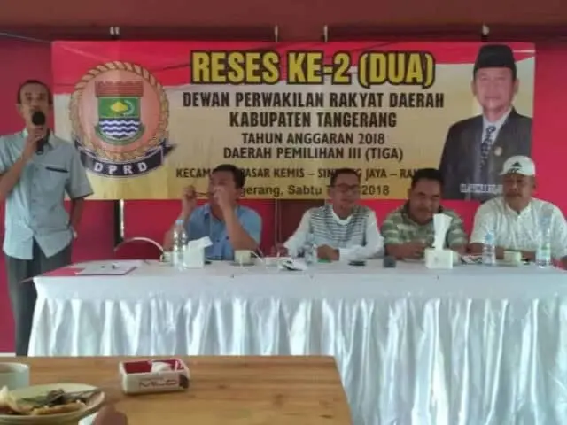 Fasilitas Umum dan Sosial Dikeluhkan, Ketua DPRD Tangerang Menampung Aspirasi Warga Fasilitas Umum dan Sosial Dikeluhkan, Ketua DPRD Tangerang Menampung Aspirasi Warga