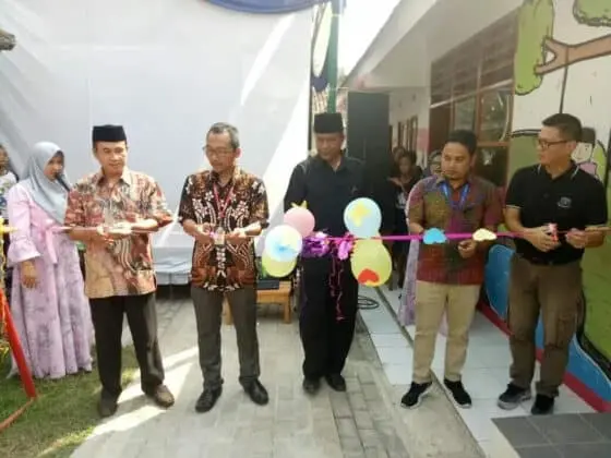 Pentas Seni Meriahkan Peresmian Gedung PAUD Pena Desa Sindang Sono Kabupaten Tangerang
