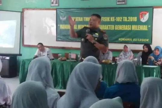 TMMD Non Fisik, Danrem 052/Wkr Ajak Siswa Cegah Peredaran Narkoba