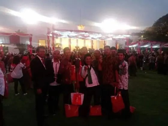 Alumni STM Borobudur Diundang Upacara di Istana Merdeka