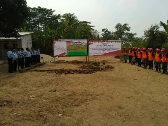 Jadi Pasukan Merah Putih, WBP se-Kanwil Kemenkuham Banten Bangun Tempat Sosial