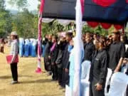 Upacara Bendera HUT ke-73 RI, Warga Desa Warungbanten Tampilkan Atraksi Kesenian Tradisional Upacara Bendera HUT ke-73 RI, Warga Desa Warungbanten Tampilkan Atraksi Kesenian Tradisional