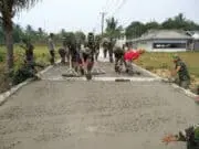 TMMD Ke-102, Kebersamaan TNI dan Rakyat Tinggal Menghitung Hari TMMD Ke-102, Kebersamaan TNI dan Rakyat Tinggal Menghitung Hari
