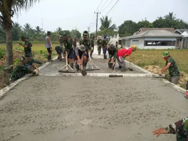 TMMD Ke-102, Kebersamaan TNI dan Rakyat Tinggal Menghitung Hari TMMD Ke-102, Kebersamaan TNI dan Rakyat Tinggal Menghitung Hari