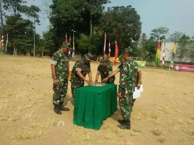 Jelang Penutupan Satgas TMMD Gelar Geladi Bersih Jelang Penutupan Satgas TMMD Gelar Geladi Bersih